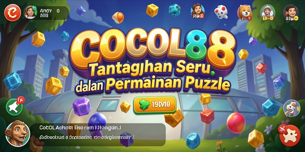 Gameplay COCOL88 yang penuh warna dan menantang.