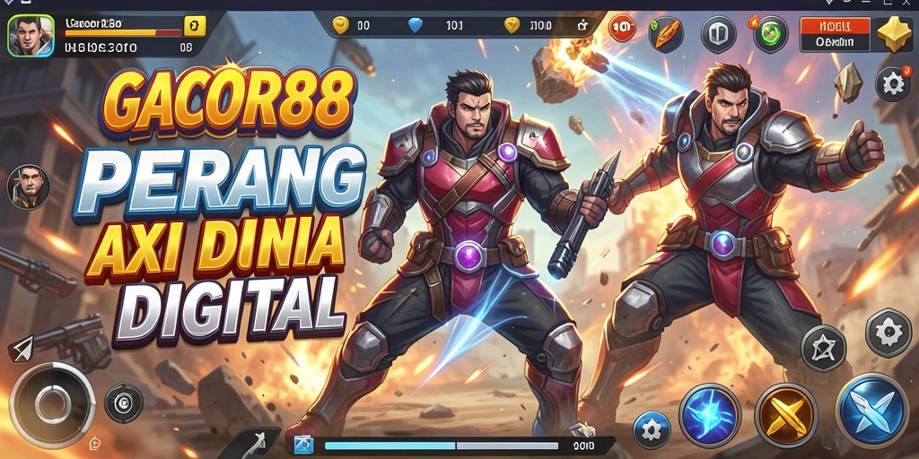 Tampilan gameplay GACOR88 yang mendebarkan dan penuh aksi.