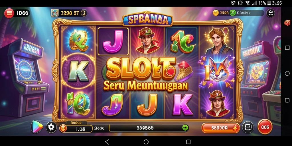 Screenshot gameplay ID66 yang menarik dan penuh warna.