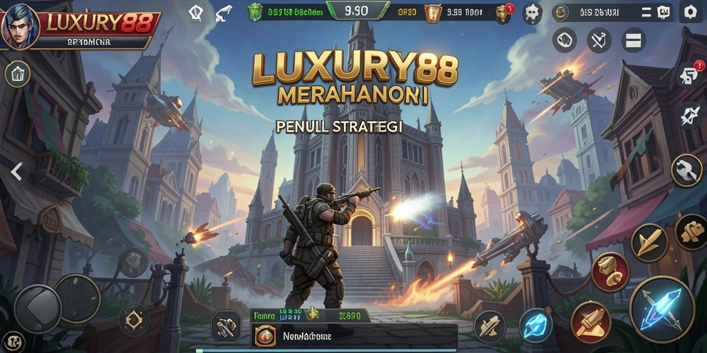 Gameplay menantang di LUXURY88 dengan menara pertahanan yang kuat.