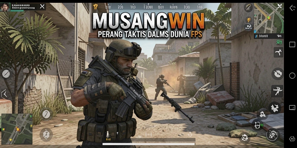 Tampilan menarik dalam gameplay MUSANGWIN yang mendebarkan.
