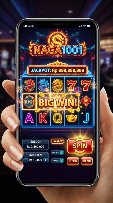 Screenshot utama dari portal unduh naga1001.